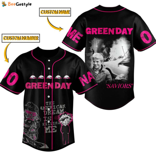 Green Day Baseball Jersey For Men Women And Kids Gift for Fans