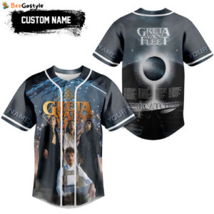 Greta Van Fleet Baseball Jersey For Men Women And Kids Gift for Fans