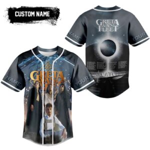 Greta Van Fleet Baseball Jersey For Men Women And Kids Gift for Fans 1