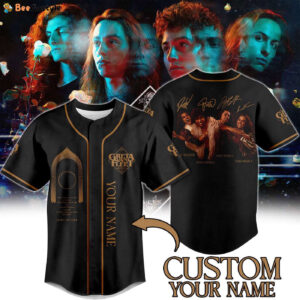 Greta Van Fleet Baseball Jersey For Men Women And Kids Gift for Fans