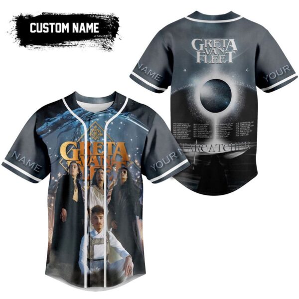 Greta Van Fleet Baseball Jersey For Men Women And Kids Gift for Fans