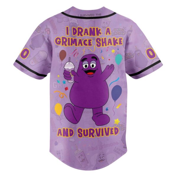 Grimace Shake Baseball Jersey For Men Women And Kids Gift for Fans