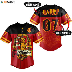 Gryffindor Harry Potter Baseball Jersey For Men Women And Kids Gift for Fans