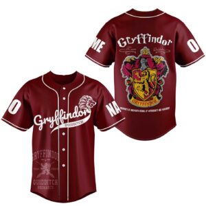 Gryffindor Quidditch Baseball Jersey For Men Women And Kids Gift for Fans 1