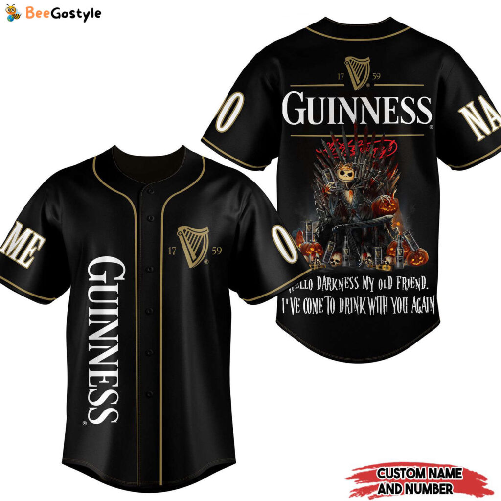 Guinness Baseball Jersey For Men Women And Kids Gift for Fans Guinness Baseball Jersey For Men Women And Kids Gift for Fans