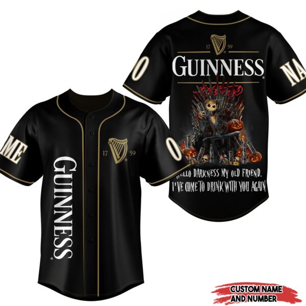 Guinness Baseball Jersey For Men Women And Kids Gift for Fans