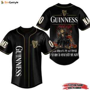 Guinness Baseball Jersey For Men Women And Kids Gift for Fans