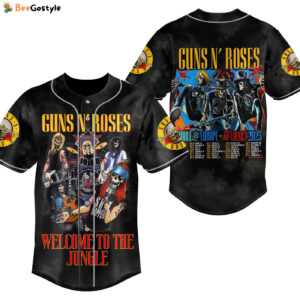 Guns N Roses Baseball Jersey For Men Women And Kids Gift for Fans