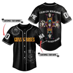 Guns N Roses Baseball Jersey For Men Women And Kids Gift for Fans 1