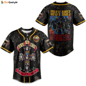 Guns N Roses Baseball Jersey For Men Women And Kids Gift for Fans