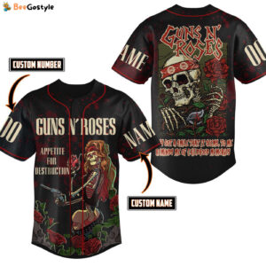 Guns N Roses Baseball Jersey For Men Women And Kids Gift for Fans