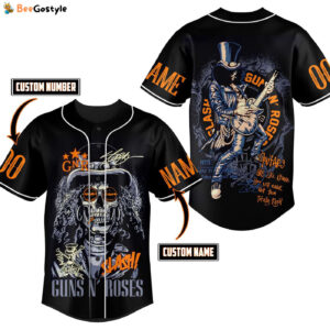 Guns N Roses Baseball Jersey For Men Women And Kids Gift for Fans