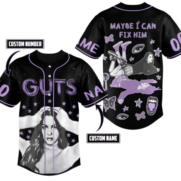 Guts World Tour Baseball Jersey For Men Women And Kids Gift for Fans