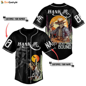 Hank JR Baseball Jersey For Men Women And Kids Gift for Fans