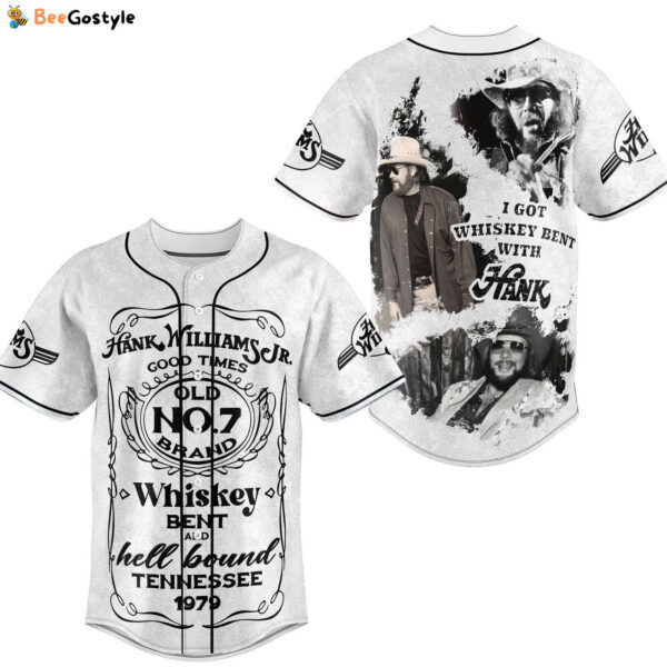 Hank Williams JR Baseball Jersey For Men Women And Kids Gift for Fans