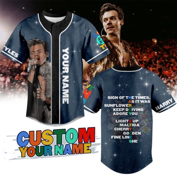 Harry Styles Baseball Jersey For Men Women And Kids Gift for Fans
