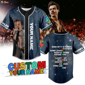 Harry Styles Baseball Jersey For Men Women And Kids Gift for Fans