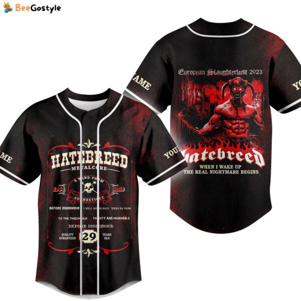 Hatebreed Baseball Jersey For Men Women And Kids Gift for Fans