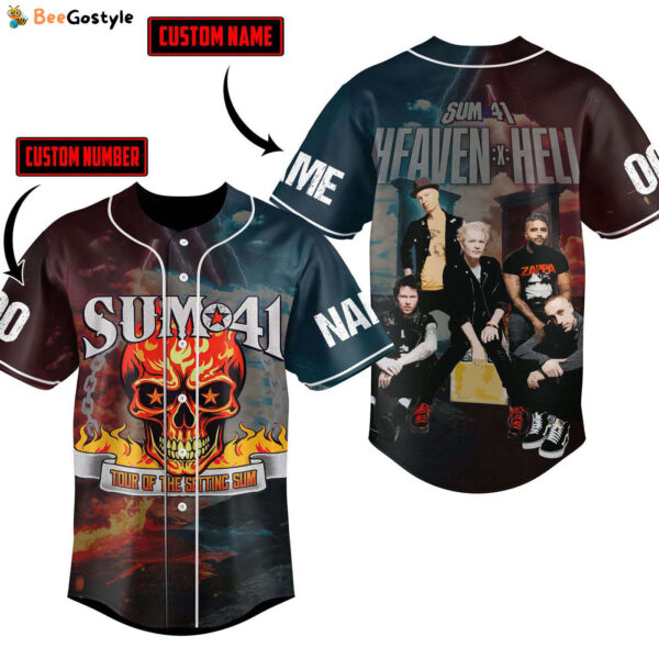 Heaven x Hell Baseball Jersey For Men Women And Kids Gift for Fans