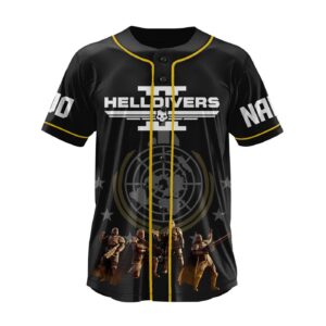 Helldivers Baseball Jersey For Men Women And Kids Gift for Fans 1