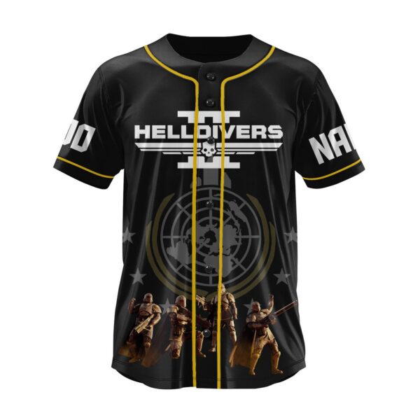 Helldivers Baseball Jersey For Men Women And Kids Gift for Fans