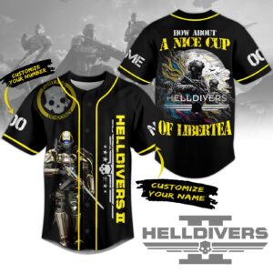 Helldivers Baseball Jersey For Men Women And Kids Gift for Fans 1
