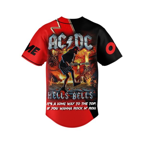 Hells Bells ACDC Baseball Jersey For Men Women And Kids Gift for Fans