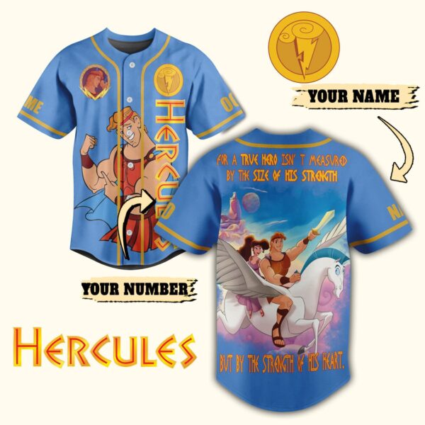 Hercules Baseball Jersey For Men Women And Kids Gift for Fans