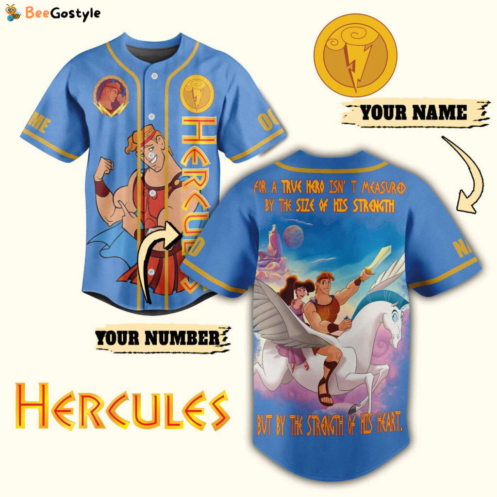 Hercules Baseball Jersey For Men Women And Kids Gift for Fans Hercules Baseball Jersey For Men Women And Kids Gift for Fans