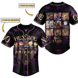 Hexside Friends Baseball Jersey For Men Women And Kids Gift for Fans 1