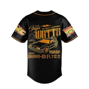 Hill Valley Baseball Jersey For Men Women And Kids Gift for Fans 3