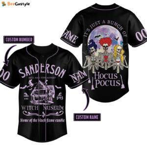 Hocus Pocus Baseball Jersey For Men Women And Kids Gift for Fans