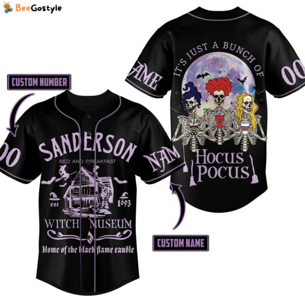 Hocus Pocus Baseball Jersey For Men Women And Kids Gift for Fans