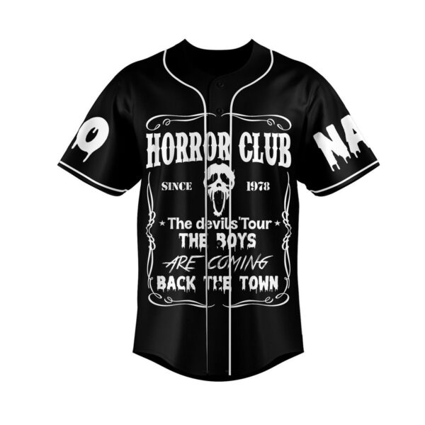 Horror Club Baseball Jersey For Men Women And Kids Gift for Fans