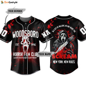 Horror Movie Club Baseball Jersey For Men Women And Kids Gift for Fans