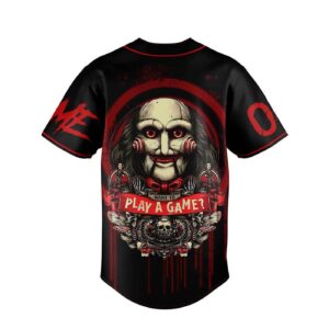 Horror Movies I Want To Play A Game Baseball Jersey For Men Women And Kids Gift for Fans 5