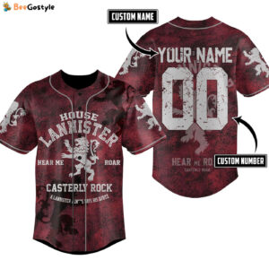 House Lannister Baseball Jersey For Men Women And Kids Gift for Fans