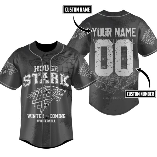 House Stark Baseball Jersey For Men Women And Kids Gift for Fans