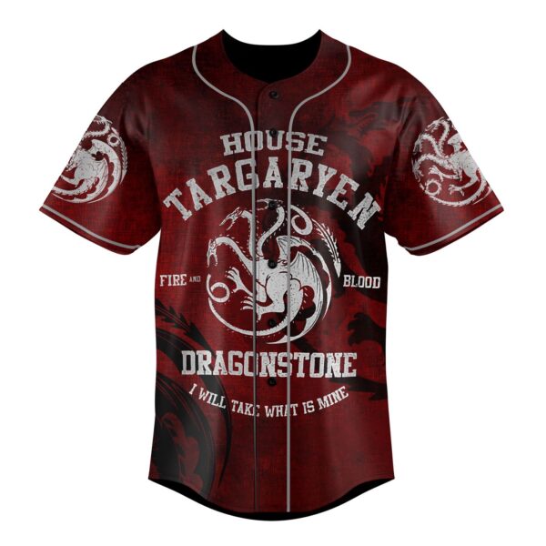 House Targaryen Baseball Jersey For Men Women And Kids Gift for Fans