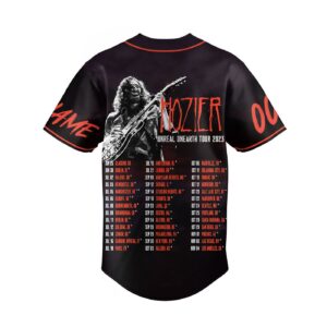 Hozier Baseball Jersey For Men Women And Kids Gift for Fans 3