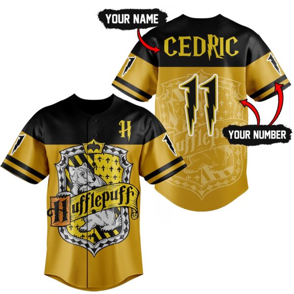 Hufflepuff Harry Potter Baseball Jersey For Men Women And Kids Gift for Fans