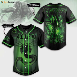 Im Telling You Its Here Alien Baseball Jersey For Men Women And Kids Gift for Fans