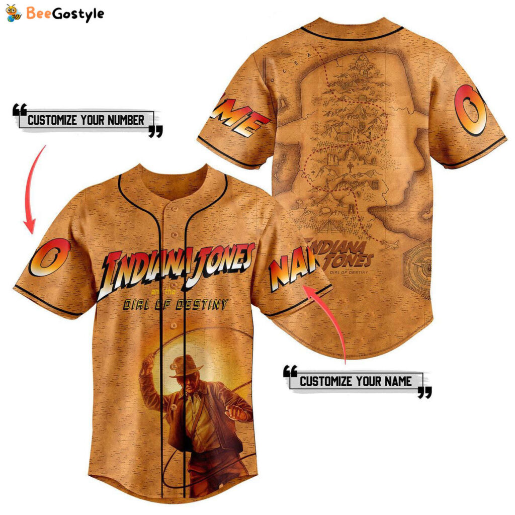 Indiana Jones Baseball Jersey For Men Women And Kids Gift for Fans Indiana Jones Baseball Jersey For Men Women And Kids Gift for Fans