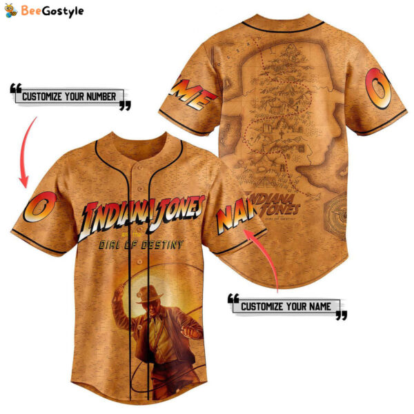 Indiana Jones Baseball Jersey For Men Women And Kids Gift for Fans