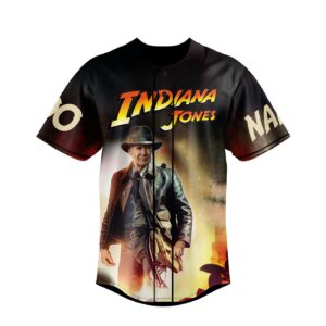 Indiana Jones Baseball Jersey For Men Women And Kids Gift for Fans 1
