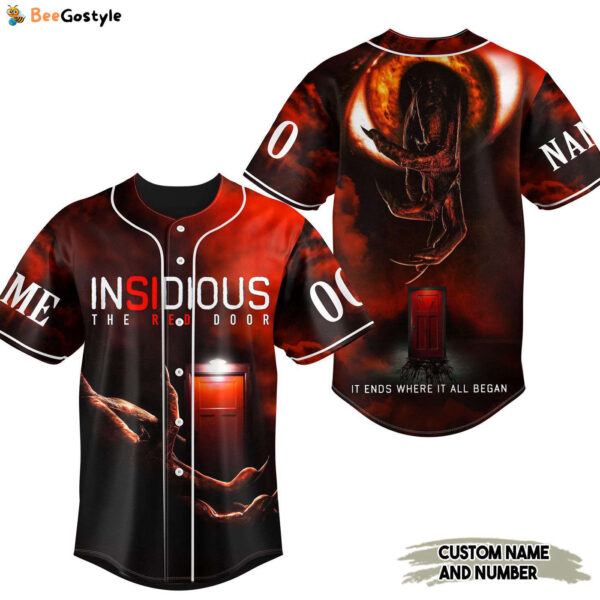 Insidious The Red Door Baseball Jersey For Men Women And Kids Gift for Fans