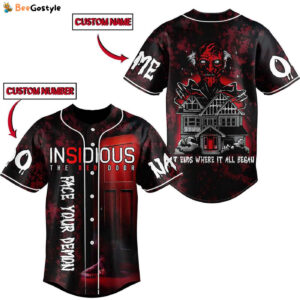 Insidious The Red Door Baseball Jersey For Men Women And Kids Gift for Fans