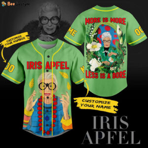 Iris Apfel Baseball Jersey For Men Women And Kids Gift for Fans
