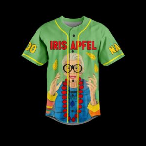 Iris Apfel Baseball Jersey For Men Women And Kids Gift for Fans 3