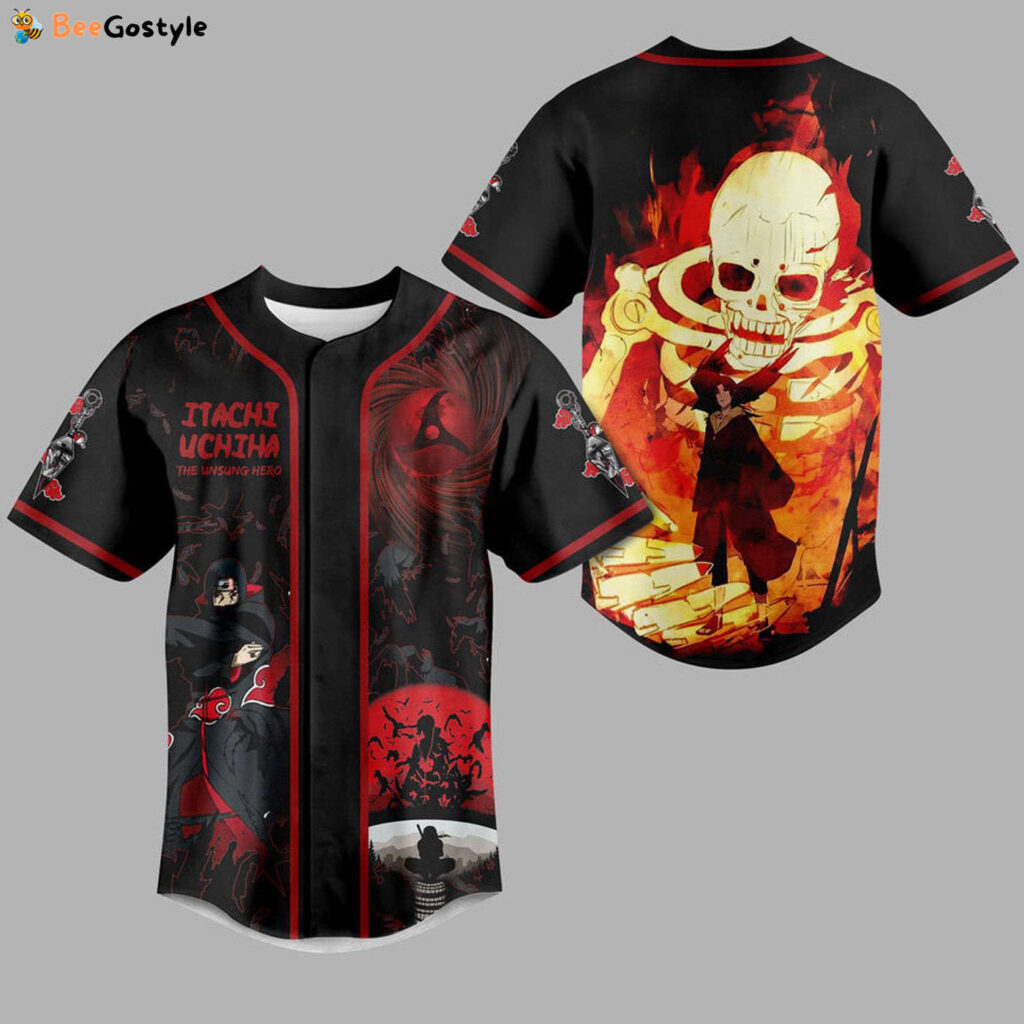 Itachi Uchiha Baseball Jersey For Men Women And Kids Gift for Fans Itachi Uchiha Baseball Jersey For Men Women And Kids Gift for Fans